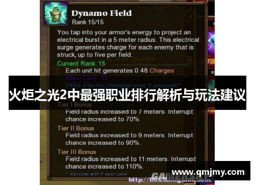 火炬之光2中最强职业排行解析与玩法建议